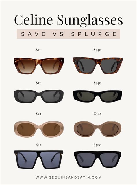 replica celine sunglasses amazon|The Best Dupes for Designer Sunglasses on Amazon .